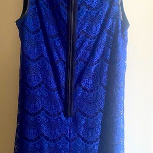 Kensie royal blue cocktail dress